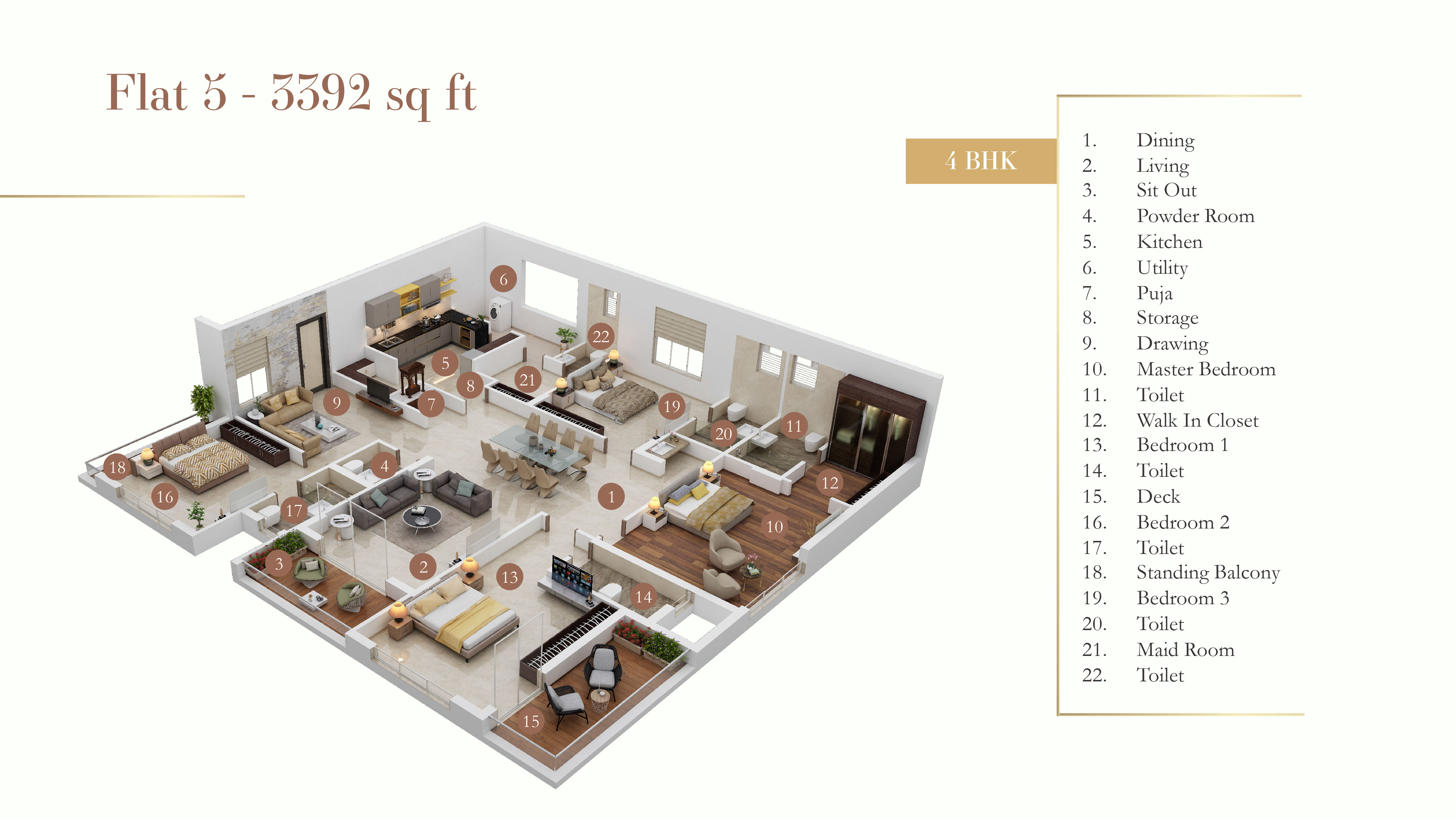 One East Flat No 5